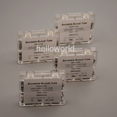 50 Sets Dental Tubos Bucales Buccal Tube 1st 2nd Molar Roth/MBT 022 Mesh Base