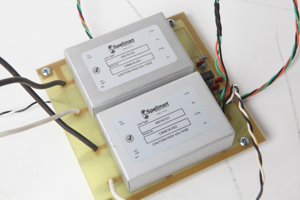 Lot of 2 Spellman – MS1N12/C – High Voltage Power Supply on PCB