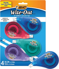 Wite-Out EZ Correct Correction Tape, School Supplies for Students and Teachers,