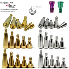 5Pcs US Dental Healing Abutment Mini Regular Platform compatible Osstem Hiossen