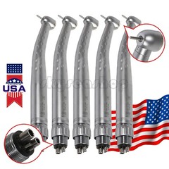 YABANGBANG Dental High Speed Handpiece with 4 Holes Quick Coupler 360° Swivel