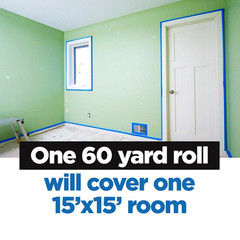 Scotchblue Painter’S Tape, Multi-Use, 1.88-Inch by 60-Yard, 3-Roll