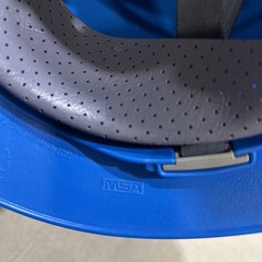 Blue V-Gard MSA Full Brim Hard Hat – Gulf Engineering – Large