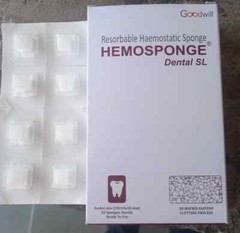 Dental Absorbable STERILE Haemostatic Gelatin Sponge 32pc Gelfoam Hemocollage