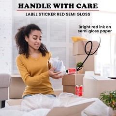 4000 pieces 3″ x 5″ Handle With Care Fragile Label Sticker Self Adhesive Warning