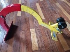 RidgePro Roof Hook Ridge Peak Anchor w/ Wheels First Man Up Last Man Down