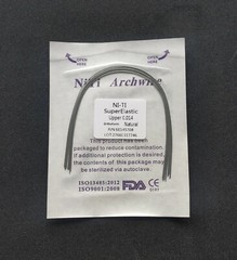 50 Packs Dental Orthodontic Super Elastic NITI Arch Wires Round Natural Form
