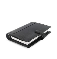 Filofax Personal Size Holborn Organiser Planner Diary Leather Black -025116 Gift