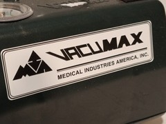 Vacumax Medical Industries America 605 Suction Pump Portable Electric Pressure