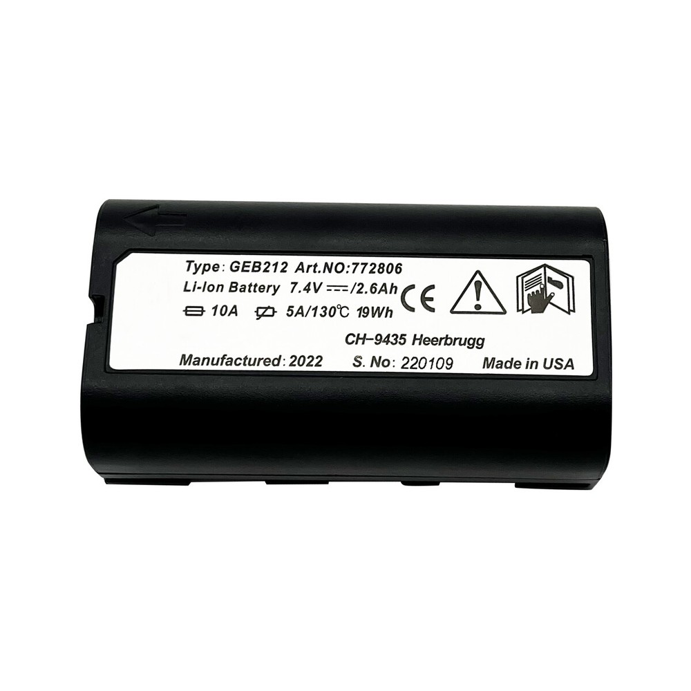NEW GEB212 Rechargeable Battery 2600mAh for GPS Builder&Flexline ATX1200 A