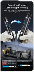 FNIRSI HS-03 Cordless Soldering Iron USB-C Rechargeable 2600mAh 5 Temp Setting