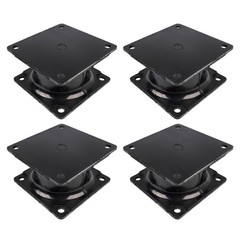 4Pcs Vibratory Plate Compactor Rubber Isolator Shock Mount for Stanley HS6000