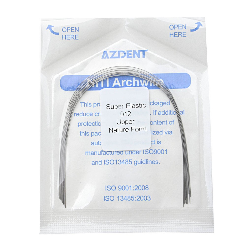 Dental Ortho Niti Super Elastic Arch Wires Round/Rectangular/Bracket/Buccal Tube