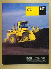 1990s Caterpillar CAT Heavy Equipment 20 BROCHURE LOT