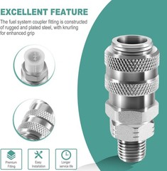 J-47912-QC 5869-1 Fuel System Coupler Fitting For Detroit Cummins Caterpillar