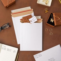 6×8 7×9 9×11.5 9.75×12.25 Rigid Photo Mailers Envelopes Flat Document Self Seal