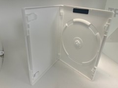 10 PCS TOP QUALITY 14MM STANDARD AMARAY SINGLE DVD CASE, WHITE, ZR4,FREE SHIP