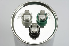 TEMCo 60+7.5 uF Dual Run Capacitor — Robust HVAC & Motor Replacement