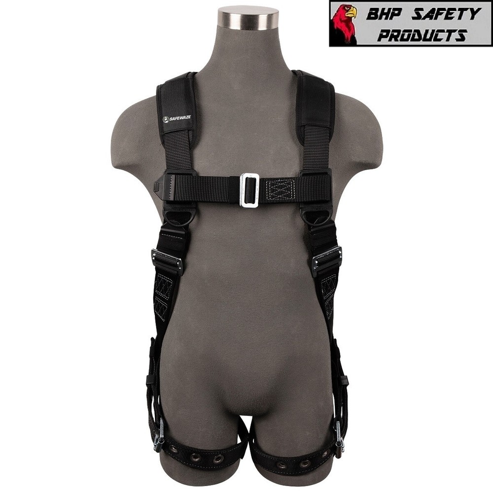 FALL PROTECTION SW99280-HW HEAVYWEIGHT CONSTRUCTION SAFETY HARNESS PADDED 3X/4X
