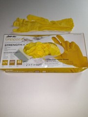 Grippaz Jan San Ambidextrous Nitrile Gloves with Textured Fish Scale Grip – 6 Mi