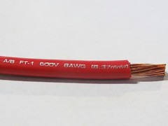 MTW 8 GAUGE AWG RED 19 STRANDS PURE COPPER WIRE 20′ FT MADE IN USA