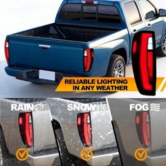 LED Tail Lights Pair for 2004-2012 Chevy Chevrolet Colorado GMC Canyon 2006 i…