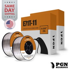 (2 x 2-Lb Spools) E71T-11 .030″ Gasless Flux Core Mild Steel MIG Welding Wire