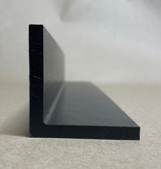UHMW Angle, 2″ wide legs x 1/4″ thick x 12″ Long, Black – LOWEST PRICE ON EBAY