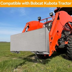 Universal Quick Attach Plate for Kubota & Bobcat Skid Steers%
