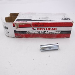 Box of 50 Red Head RM-12 Multiset II Drop-In 1/2″-13 x 2″ Concrete Anchors