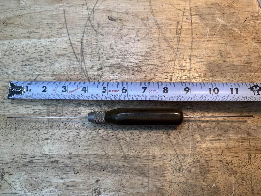 Vintage Rare Royal McBee Green Bakelite Handle Typewriter Tool Nice!