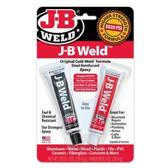 J-B Weld 8265S Original Cold-Weld Steel Reinforced Epoxy – 2 oz