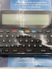 Franklin Bookman MWS-840 Electronic Speaking Dictionary Thesaurus Encyclopedia