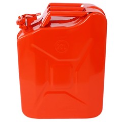 4PCS 20 Liter 5 Gallon Portable Car Jerry Gasoline Can Tank with Flexible Spout