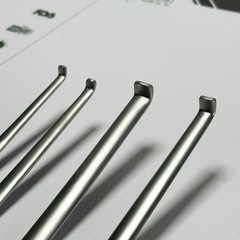 Caspar Nerve Root Retractor Bayonet Shaft 4,6,8,10 mm 4 PCs Set