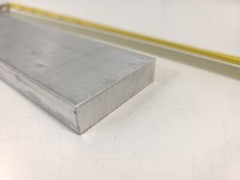 6061 Aluminum Flat Bar, 1/2″ x 2″ x 10″ long, Solid Stock, Plate, Machining