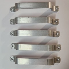 Aluminum Door Drawer Pull Handle 5-5/8″ Length, 3/16″ Hole, 1/8″ Thick 5 pcs Lot
