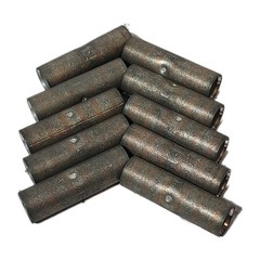 Lot of 10 4/0 AWG Copper Compression Butt Splice Connector Tube Purple Die 15