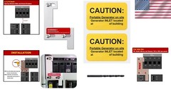 Generator Interlock System for Seamless Power Transfer – 3.2 Ounces Lightweight