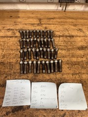 Swissmatic S&M TF10 Collets Misc Lot Of 40