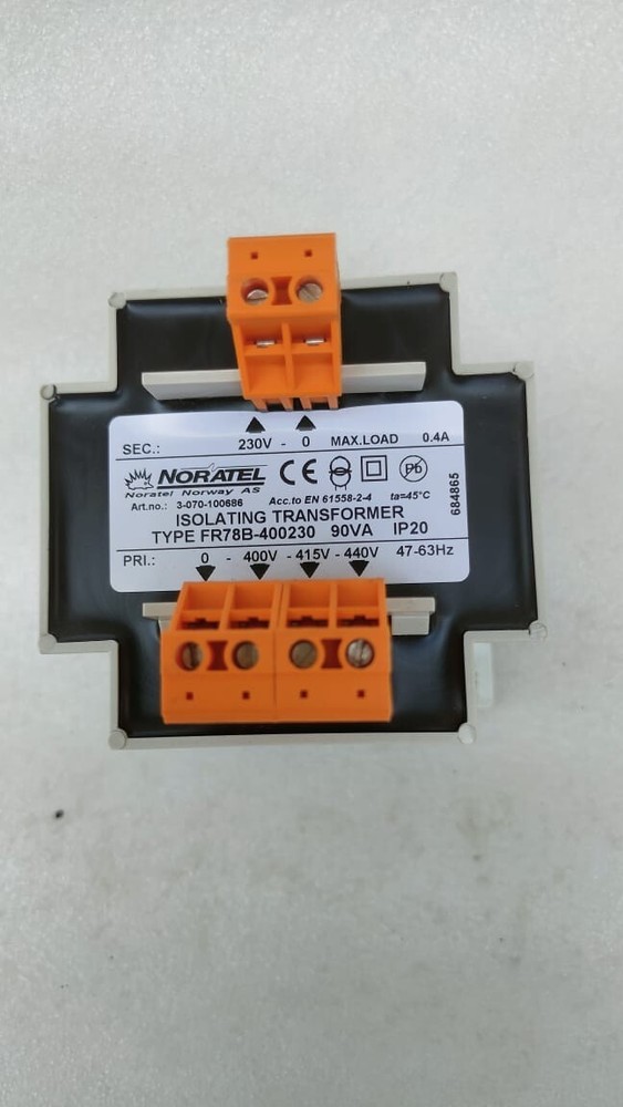 NORATEL ISOLATING TRANSFORMER FR78B-400230 90VA
