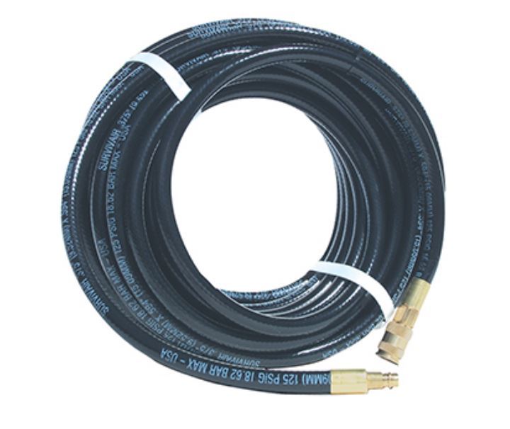 SAS Safety Corporation 9852-41 003-910025 Air-Supply Line w/Fittings 25FT NOS!!