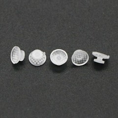 US 10 Packs Dental Orthodontic Lingual Buttons Bondable Round Base Ceramic/Metal