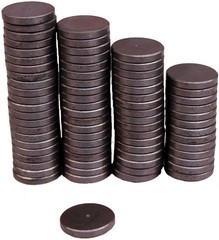 Ceramic Industrial Magnets – 1 Inch 25mm Round Disc – Ferrite Magnets Bulk fo…