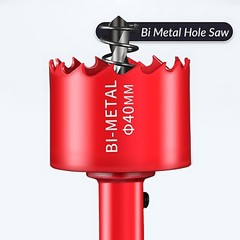 Bi metal Hole Saw 15mm-300mm Drill Bit Arbor Pilot Hole Saw Metal Wood Plastic