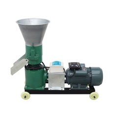5mm Animal Feed Pellet Mill Machine Feed Granulator Machine 2 Head Rollers 220V