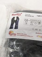 ATG Chemical Resistant Gloves: Micro-Foam Nitrile-Coated 1 Dozen 56-530/M