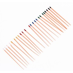 5 X Root Canal Dental Gutta Percha Points Endodontics 15#-40# 120Pcs/Pack