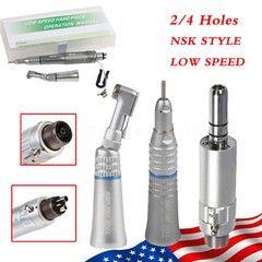 Dental Low Slow Speed Handpiece 2/4Hole Air Motor E-type Fit NSK /Cups SEASKY