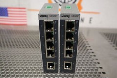 Phoenix Contact 2891001 FL SWITCH SFNB 5TX HW:13 Ethernet Switch Used (Lot of 2)